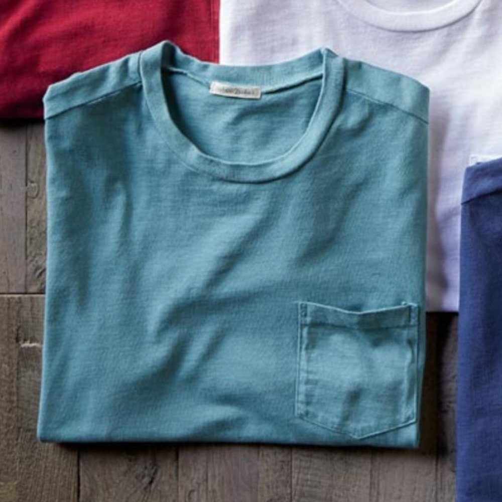New carbon2cobalt Equilibrium Tee in Pool Blue